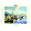 Image 1 : Beaulieu-sur-Mer  LESSIEUX  E. LOUIS (Calendrier 1942)     P. Ferran   Marseille Affiche collee s...