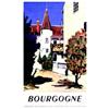 Image 1 : Bourgogne     1952  HUMBLOT      S.N.C.F.       1952 Aff. E.    B.E.  B +  Dechirures, traces de...