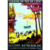Image 1 : La Côte d'Emeraude  GALLAND  A. Les bords de la Rance de Dinard a Dinan     De la Goutte d'Or...