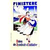 Image 1 : Finistere     1948  CHABAY M. Union des syndicats d'initiative.     Bargain   Quimper Aff. N.E....