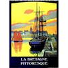 Image 1 : Roscoff - Le Port  CONSTANT - DUVAL La Bretagne pittoresque     Champenois   Paris Aff. N.E.    B...