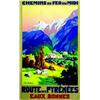 Image 1 : Route des Pyrenees - Eaux-Bonnes  CHAMPSEIX  E. PAUL      Lucien Serre & Cie   Paris Aff. N.E....