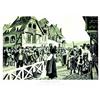 Image 1 : Les Francais en Alsace - Août 1914  CARLIER ALFRED Halte d'une colonne dans un bourg alsacien - T...