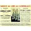 Image 1 : Societe des Amis des Cathedrales - Reunion a la Cathedrale d'Amiens 1914   Visite de la Cathedral...
