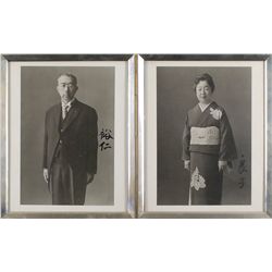 Hirohito and Empress Nagako