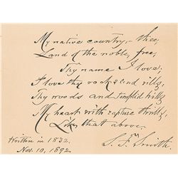 Samuel Francis Smith