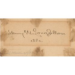 Henry Wadsworth Longfellow