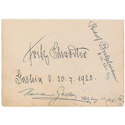 Composers and Singers