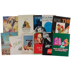 Vintage Hollywood Programs and Flyers