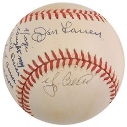 Don Larsen and Yogi Berra