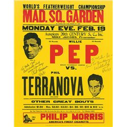 Willie Pep and Phil Terranova