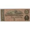 Image 1 : 1964 $5.00 CONFEDERATE NOTE, UNC  NICE