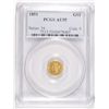 Image 1 : 1851 $1 Type 1 Gold PCGS AU55
