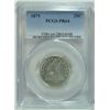 Image 1 : 1879 SEATED QUARTER, PCGS PROOF 64 WHITE, LOW MINTAGE DATE!