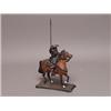 Painted Lead Figure Mounted Lanceman 