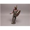 Painted Metal Model of a Roman Soldier