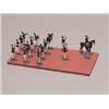 16 Piece Miniature Painetd Lead Band Flats