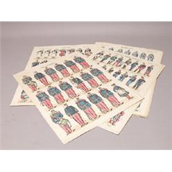 20 Epinal Prints Circa 1870-1914