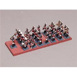 Miniature Group Painted Metal Figures 27 In Total