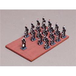 Miniature Group Painted Metal Figures 17 In Total