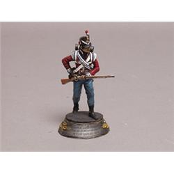 Painted Metal Figure Private Light Company Coldstream regiment 1815