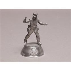 Chris Stadden Signed & Hallmarked Figure, English Footsoldier