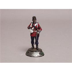 Chris Stadden Signed Figure, Color Sargeant Royal Marines Light Infantry 1868