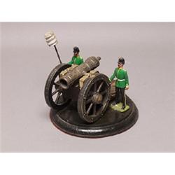 Painted Metal Artillery Group