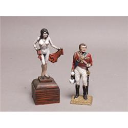 Napoleon & Esmerelda Painted Metal Miniatures