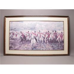 Framed Charge of The Light Brigade Print