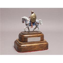 Roman spearman 100 A.D. Painted Metal Figure