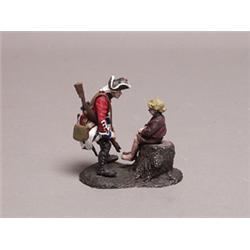 Painted Metal Group Signed Authentic Miniatures.......