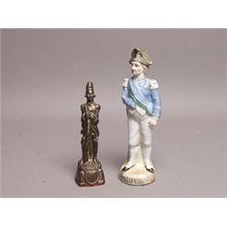 Two Ceramic Figures Nelson & a British Marine