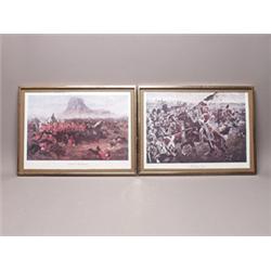 Set of Four Framed Calvary Prints