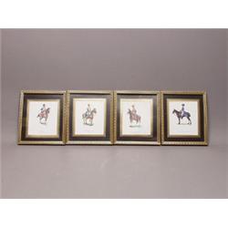 Set of four Framed Military Prints