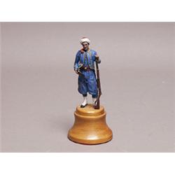 Painted Metal figure turkish Rifleman