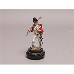 Painted Metal Figure American Revolutionary War