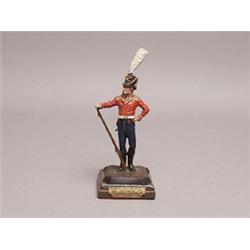 Painted Metal Figure H.R.H. Prince of Wales Volunteer 1808