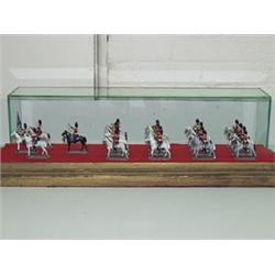 Encased Metal Miniature Group of 20 