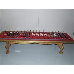 Coffee Table Grouping Coronation Carriage Painted Metal Figures 