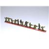 Image 1 : 13 Pianted Plastic U.S. Soldiers