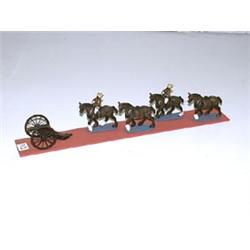 Clydesdales with Cannon & Ghurkas