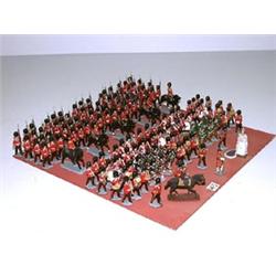 Presentation of Queen Elizabeth with Bands