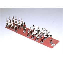 British Artillery Band with Guard