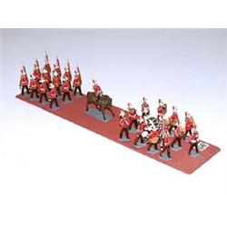 British Artillery Band with Guard