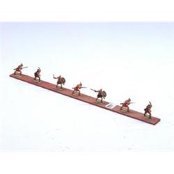 Seven Plastic Viking Warriors