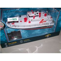 RADIO CONTROL NEWBRIGHT  FDSF FIREBOAT, NEW IN UNOPENED BOX .