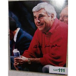BOBBY KNIGHT HAND SIGNED COLOR PHOTO