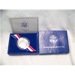 U.S PROOF LIBERTY HALF DOLLAR W/ CERTIFICATE IN BOX
