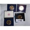 Image 1 : (4X$) AMERICAN REVOLUTION PROOF BICENTENNIAL COMMEMORATIVES
